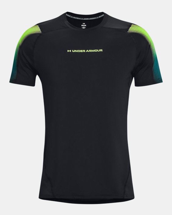 Herren T-Shirt HeatGear® Passgenau, Black, pdpMainDesktop image number 4